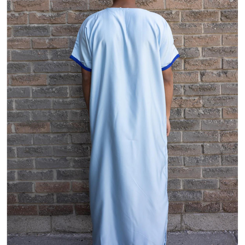 Kids Moroccan Short Sleeve (Baby Blue)