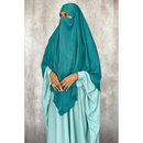Sale Light Turquoise Batwing Abaya