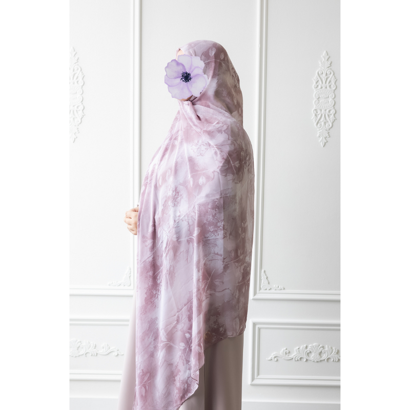 Printed Chiffon Hijab (Iris)