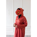 CLEARANCE SALE Moroccan Abaya Cherry Red