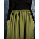 Nida Flowy Skirt - Sage Green