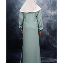 Mini Muslimah Kids Girls Abaya (Ocean Breeze)