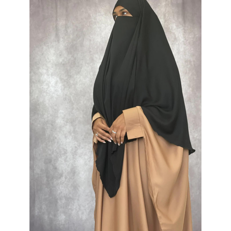 Sale Coffee Brown Batwing Abaya