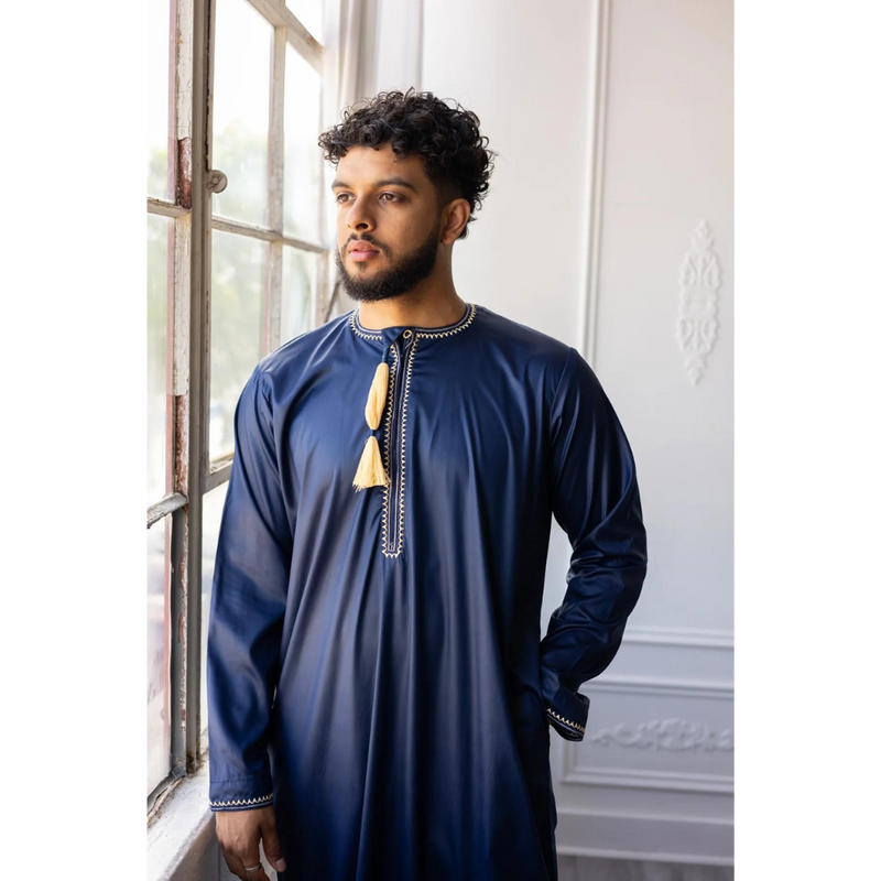 Omani Thobe (Sapphire Blue)