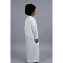 Mini Muslim Kids-Boys Thobe (White)