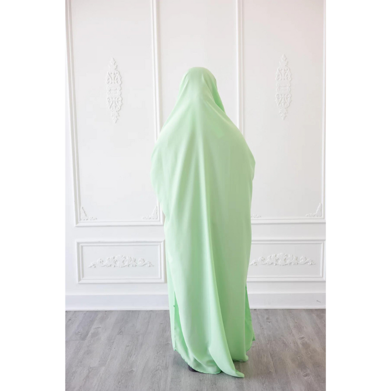 Zaynab Jilbaab (Mint Green)(Sale)