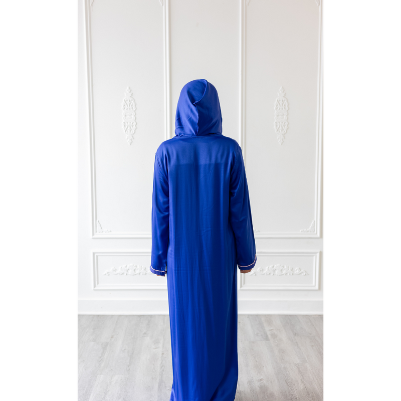 Moroccan Abaya Royal Blue