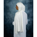 Jersey Hijab (Winter White)