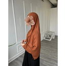 Jersey Hijab XL (Chestnut)