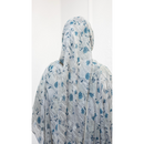 SOLD OUT Printed Chiffon Hijab - Serene Petals (Style 38)