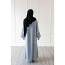 CLEARANCE SALE  Serenity Glam Abaya - Pastel Blue (C35)
