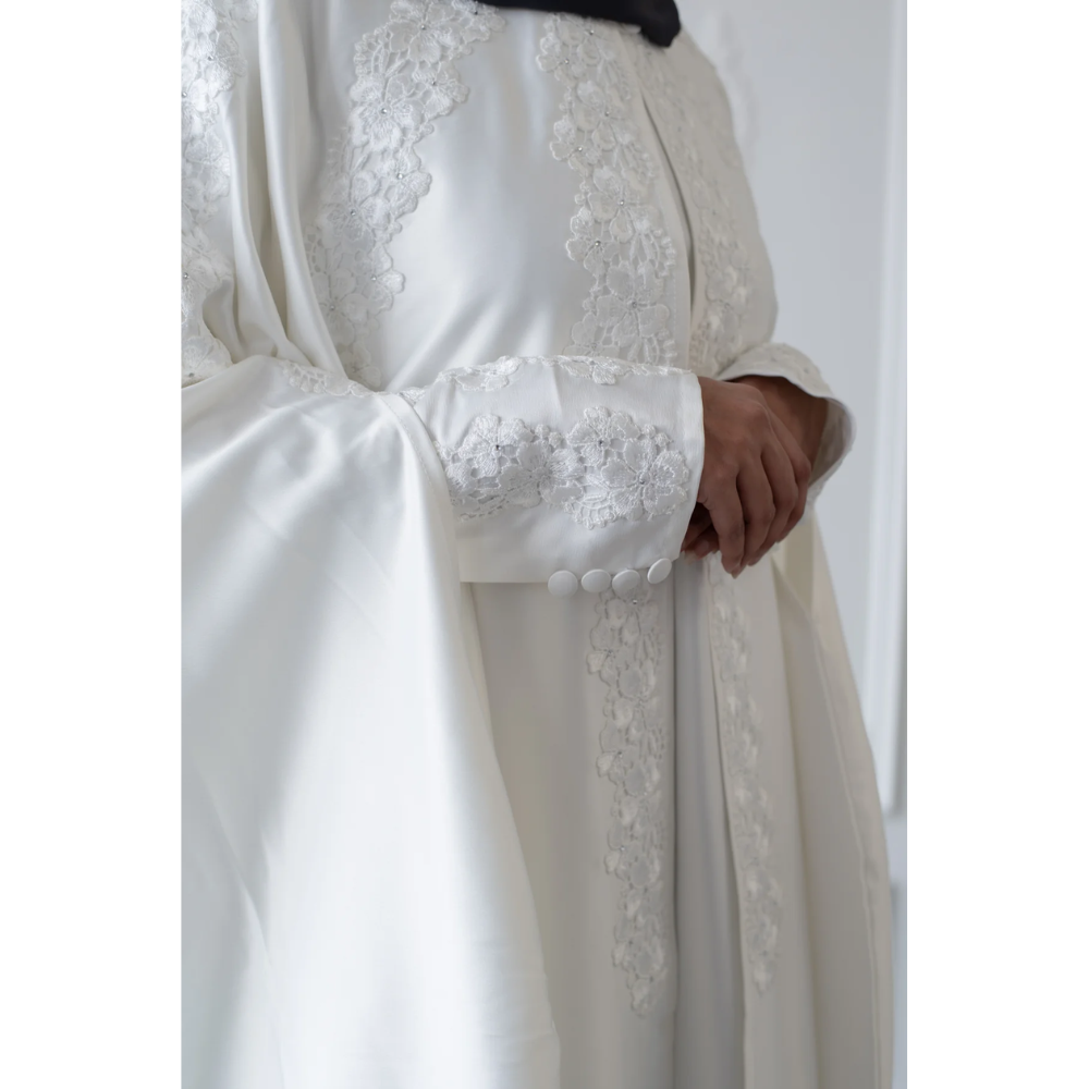 Elise Ivory Satin Bridal Gown Elise Ivory Satin Bridal Gown