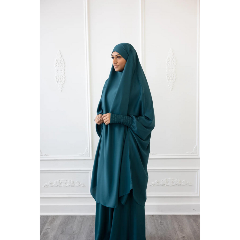 Aisha x Sawda Two Piece Jilbaab - Sapphire