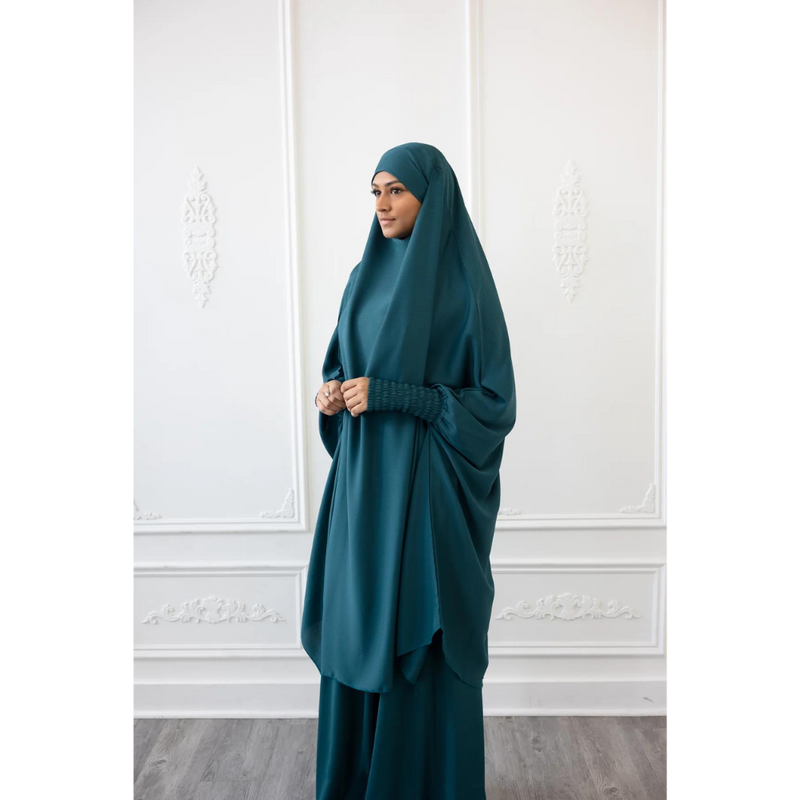 Aisha x Sawda Two Piece Jilbaab - Sapphire (B47)