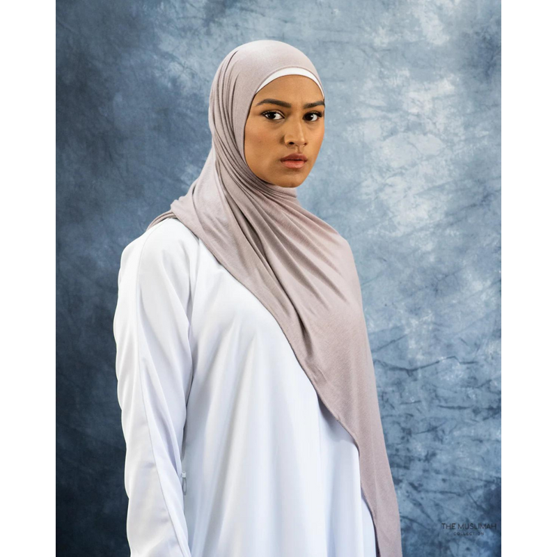 Light Mink Jersey Hijab
