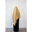 Two in One Niqab Khimar - Shea Butter Cream (C53)