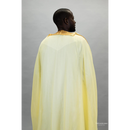 Embroidered Thobe Overcoat Arab Bisht Cloak (Corn Silk)
