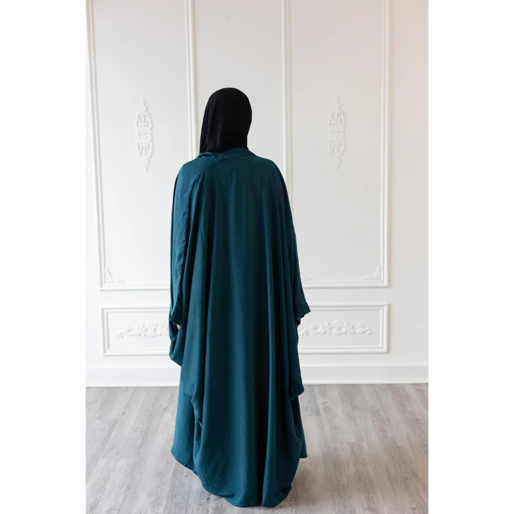 slim fit dress slacks Slip Dress and Loose Fit Abaya (Horizon) 60