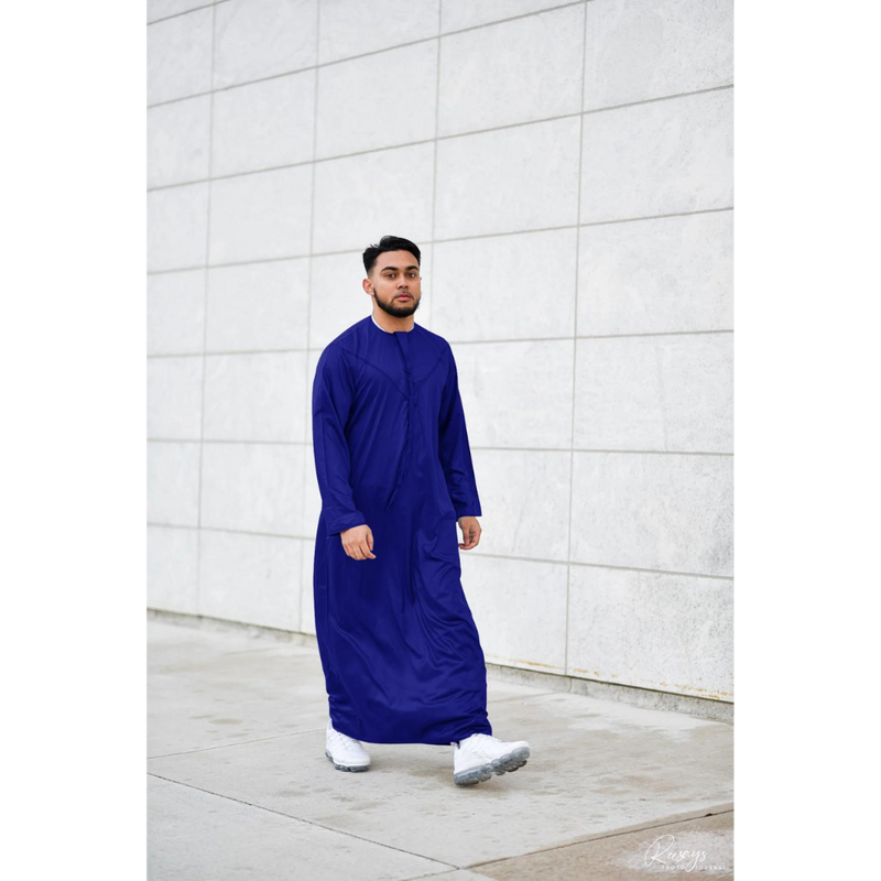 Emirati Thobe Navy Blue