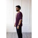 Moroccan T-Shirt (Maroon)