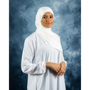 Jersey Hijab (Winter White)