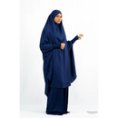 Aisha Two Piece Jilbaab (Navy Blue)