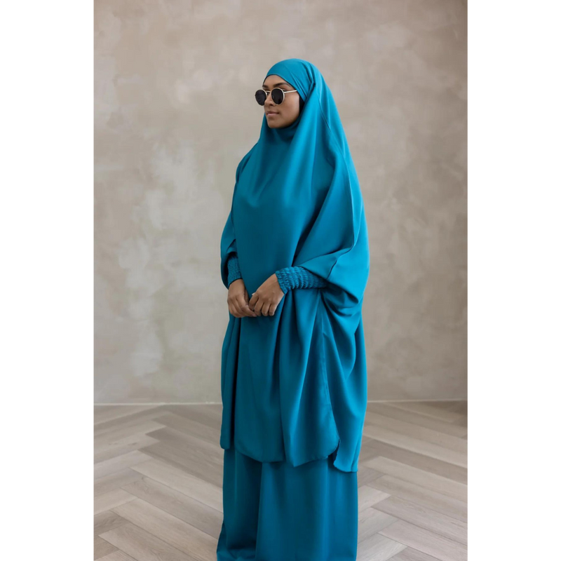 Sample Sale Aisha Two Piece Jilbaab Blue Dragon * SKIRTS ONLY*