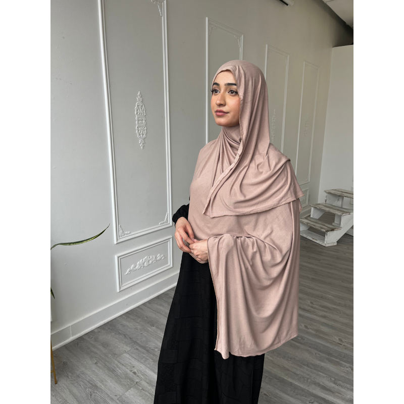 Cappuccino Jersey XL Hijab