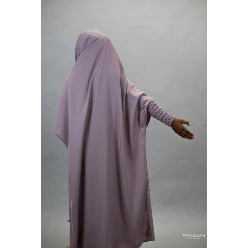 Sample Sale Photoshoot Item Zaynab Girls Jilbaab Kids Mauve