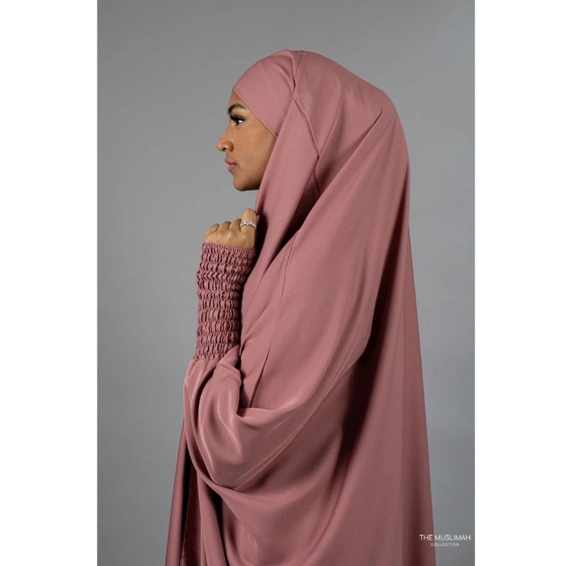 Aisha Two Piece Jilbaab - Nude Pink