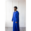 Moroccan Hoodie Thobe (Oxford Blue)
