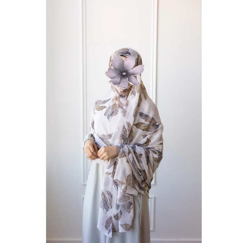 SOLD OUT Printed Chiffon Hijab - Destination
