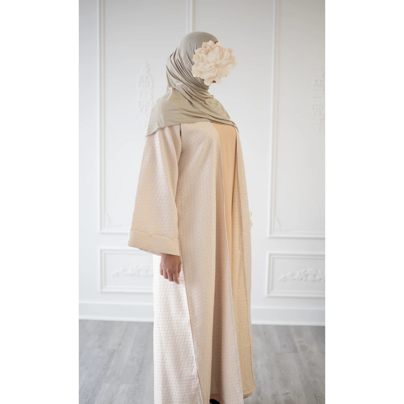 Glam Slip Abaya (Oasis)
