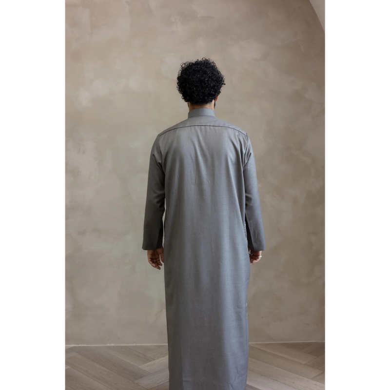 Saudi MC Cotton Blend - Shadow Grey