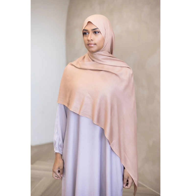 Tan Viscose Modal Hijab