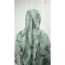 SOLD OUT Printed Chiffon Hijab - Emerald (Style 35)