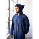Moroccan Hoodie Thobe (Midnight)
