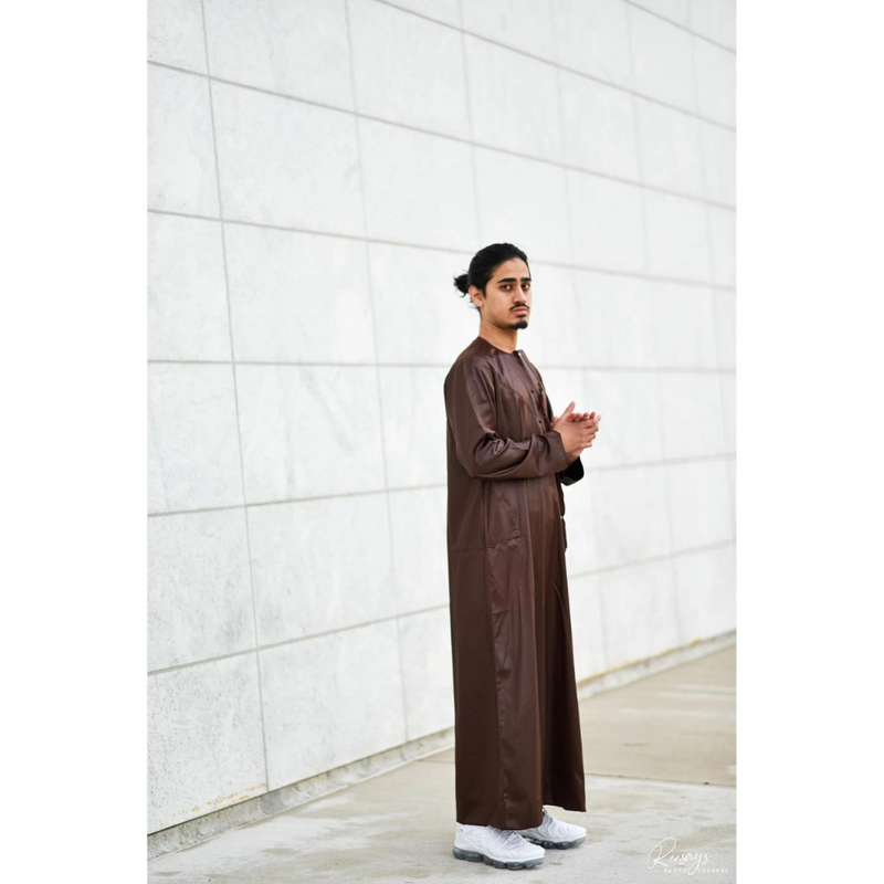 Emirati Thobe - Coffee Brown (B37)