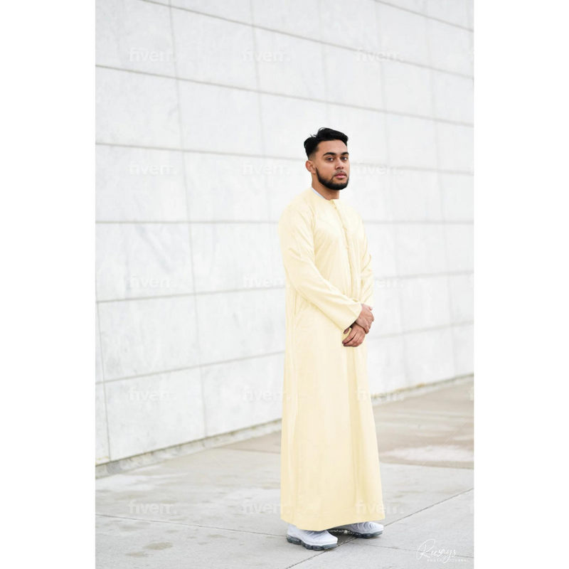 Emirati Thobe (Parchment Cream)