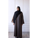 Luxury Linen Abaya (Cedar)