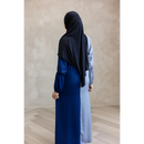 Sale Two Toned Contrast Dress (Blue)