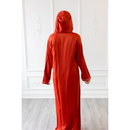CLEARANCE SALE Moroccan Abaya Scarlet