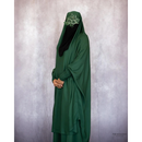 Aisha Two Piece Jilbaab (Emerald Green)