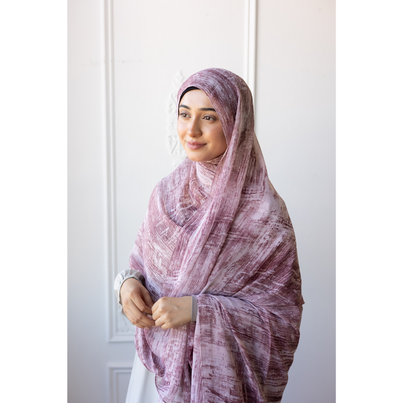 Printed Chiffon Hijab (Wild Child)