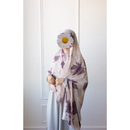 Printed Chiffon Hijab (Maple Leaf)