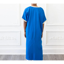 Kids Moroccan Short Sleeve (Ocean Blue)