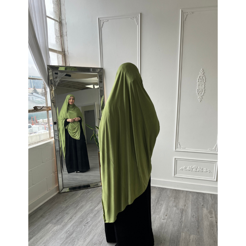 Jersey XL Hijab - Pistachio