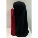 Elastic Half Niqab (Luxury Maroon)