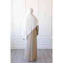 Butter Khadija Abaya (Light Beige)