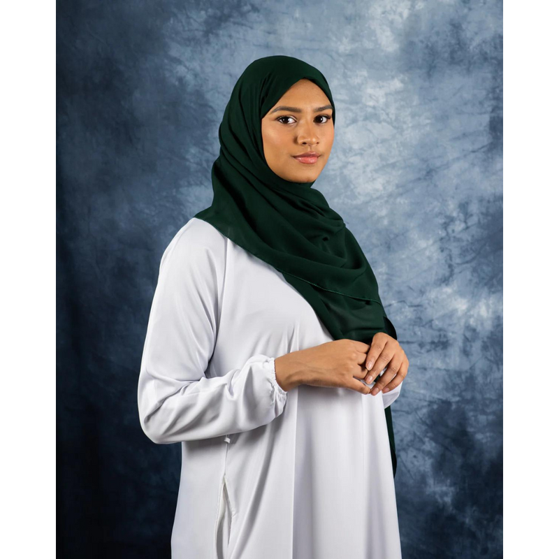 Evergreen Chiffon Hijab